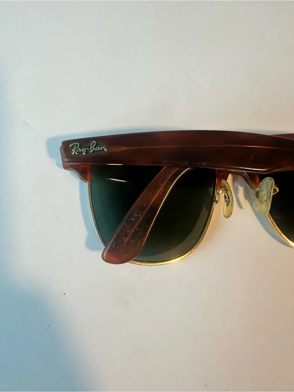Ray Ban Bausch Lomb Wayfarer Max Vintage Tortoise Sunglasses Rare